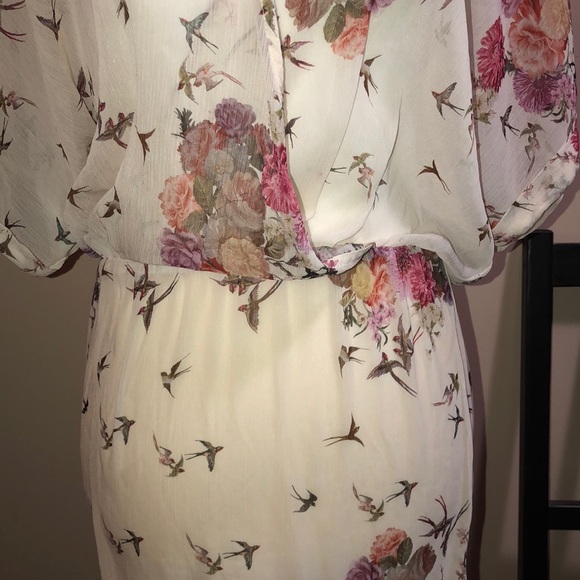 Zara Beautiful long floral dress - Picture 3 of 13
